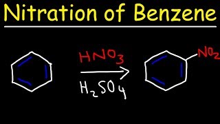 Nitration of Benzene Mechanism  Electrophilic Aromatic Substitution Reactions [upl. by Oringa]