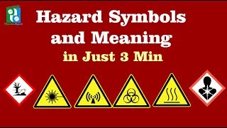 Hazard Symbols and meaning in just 3 Minutes [upl. by Sukramaj]