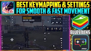 Best control setting for free fire in pc bluestacks 5  Bluestacks 4 key mapping for free fire [upl. by Lemrac400]