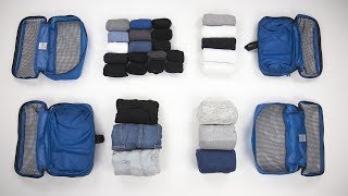 6 AMAZINGLY Compact Ways to Fold Clothes for Packing PART TWO [upl. by Aerehs191]