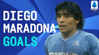 CiaoDiego  Diego Maradona’s Top Goals  Serie A TIM [upl. by Seuqirdor]