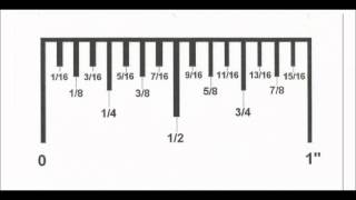 Reading a Tape Measure Easy as 1 2 3 [upl. by Tichonn234]