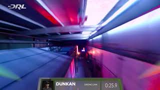 Dunkan Fastest Lap Boston  Drone Racing League [upl. by Kravits310]