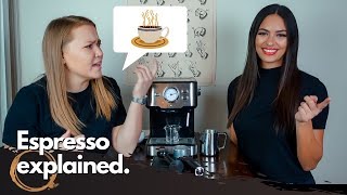 How to Make Basic Espresso Drinks  Latte Mocha Americano [upl. by Berner]