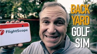 BEST BACKYARD GOLF COURSE Flightscope Mevo Plus amp E6 Connect Tutorial [upl. by Pomfrey]