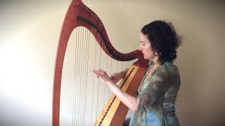 Greensleeves for Celtic Harp [upl. by Aizirtap]