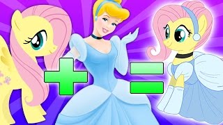 Disney Princess  My Little Pony  Character MASHUP [upl. by Asirem]