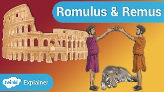 Romulus and Remus  KS2 Roman History [upl. by Eanaj]