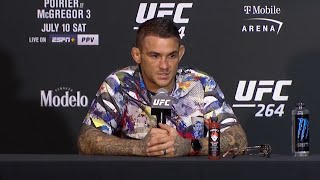 UFC 264 Dustin Poirier Postfight Press Conference [upl. by Brenk]