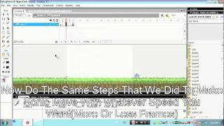 Macromedia Flash 8 Sprite Animation Tutorial [upl. by Lanfri]