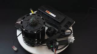 SiAECOSYS QS138 90H PMSM Mid Drive Motor Kits Electric Powertrain [upl. by Acimot]