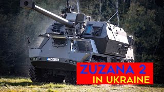 Zuzana 2 155mm to Ukraine Slovakia Strengthens Ukrainian Artillery Fire [upl. by Chitkara]