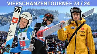 Skispringen Vierschanzentournee OBERSTDORF GER 1 Durchgang [upl. by Metsky]