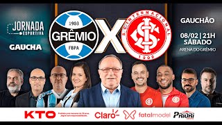 GRÊMIO 1 X 1 INTER  GAUCHÃO  GRENAL 444  JORNADA DIGITAL  08022025 [upl. by Eerised]