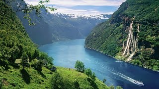 NORUEGA  Paisajes del país más feliz del planeta [upl. by Hillell]