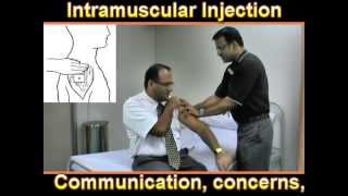 Intramuscular Injection Procedure Explained [upl. by Aneehsar780]