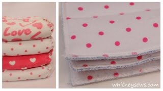 The BEST DIY Cloth Diaper Soakers HowTo  Whitney Sews [upl. by Aramo415]