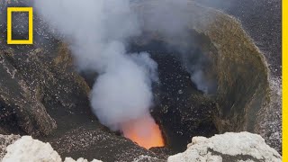 Into Nicaraguas Masaya Volcano  Explorer [upl. by Denys]