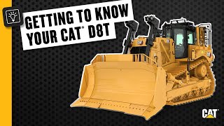 How to Operate Your Cat® D8T Dozer [upl. by Repsaj588]