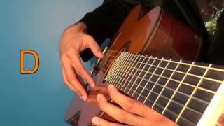 Classical Guitar Tuner Standard Tuning EADGBe  440 hz [upl. by Faden]