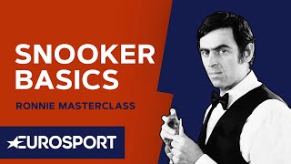 Snooker Basics  Ronnie OSullivan MasterClass  Snooker  Eurosport [upl. by Htezil855]