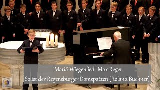 Solist der Regensburger Domspatzen singt quotMariä Wiegenliedquot von Max Reger 2018 [upl. by Retniw]