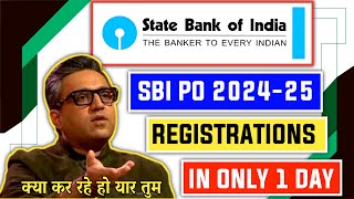 📢 SBI PO 2024 Shocking Registration Record in 1 Day🚨 [upl. by Colbye]