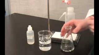 Titration Technique using a buret [upl. by Viveca816]