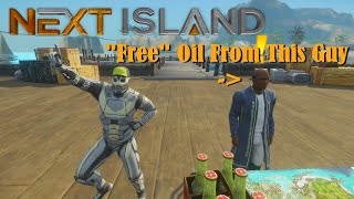 Entropia Universe quotFreequot Oil On Next Island [upl. by Esten368]