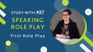 OET Speaking Role Play Nursing First Role Play [upl. by Pam]