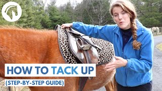 How to Tack Up a Horse English STEPBYSTEP GUIDE [upl. by Basir]