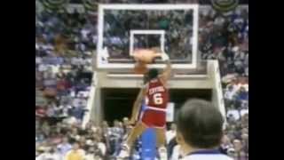 Dr J Freethrow line dunk 1985 [upl. by Naraj]