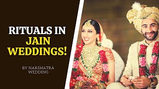 RITUALS IN JAIN WEDDINGS  NAKSHATRA WEDDING [upl. by Urbanus]