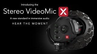 Introducing the new Stereo VideoMic X [upl. by Gretel]