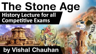 Ancient India History  The Stone Age  History lecture for all competitive exams [upl. by Einhorn]