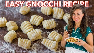 Easy Potato Gnocchi Recipe [upl. by Vyse]