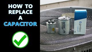 How to Replace a Furnace or AC Capacitor [upl. by Aneej]