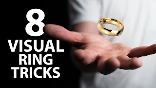 8 IMPOSSIBLE Ring Tricks Anybody Can Do  Revealed [upl. by Kerril]