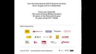 AIR14 PAYERNE Partners Trailer [upl. by Mllly146]