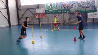 Handball pass and coordination [upl. by Nnylirak]