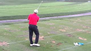 Steve Stricker practices for President Cup in Muirfield Golf Course [upl. by Linell]