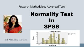 Normality Testspssexample [upl. by Nessy593]