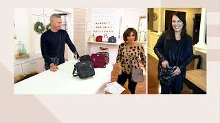 Baggallini Expandable Pocket Crossbody on QVC [upl. by Trini523]