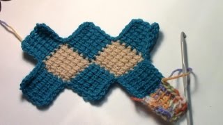 Haken  tutorial 34 bonte baby deken deel 1 [upl. by Burn997]