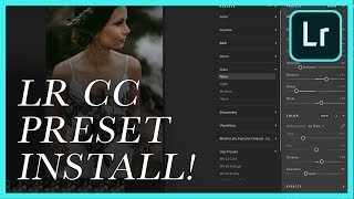 Installing Presets In Lightroom CC How To Tutorial MAC or PC [upl. by Gawen615]