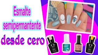 CLASE 1 Como preparar la uña ESMALTE SEMIPERMANENTE funnailstatyz [upl. by Schacker]