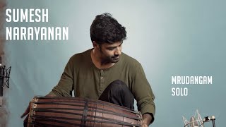 Sumesh Narayanan  Mrudangam Solo  MadRasana Unplugged [upl. by Oizirbaf]