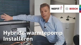 Hybride warmtepompinstallatie Installeren [upl. by Llennahs]