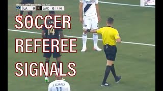 Soccer Referee Signals [upl. by Sine]