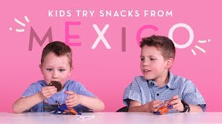 Mexican Snacks  Kids Try  HiHo Kids [upl. by Kalli]